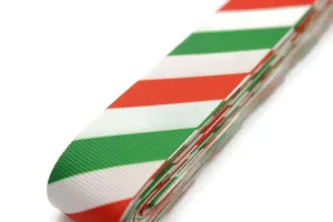 0.98 inch(25 mm) Christmas Grosgrain Ribbon - Wholesale Ribbon by the Yard, Solid Grosgrain Bows, Hair Bow, Hairbow Supplies CHRS