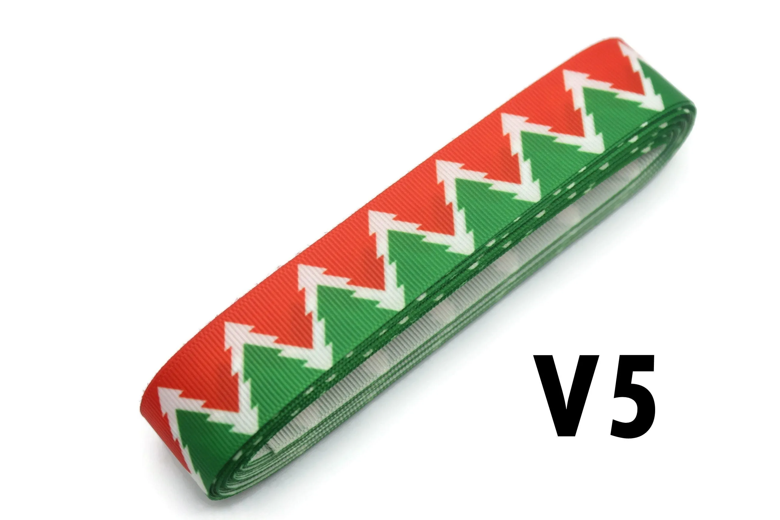 0.98 inch(25 mm) Christmas Grosgrain Ribbon - Wholesale Ribbon by the Yard, Solid Grosgrain Bows, Hair Bow, Hairbow Supplies CHRS