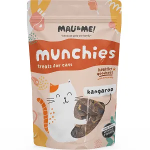 $1.50 OFF (Exp 24Jan25): Mau&Me Munchies Kangaroo Air-Dried Grain-Free Cat Treats 50g