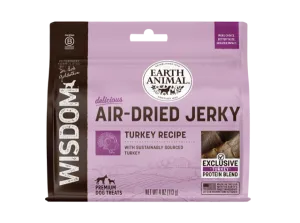 Earth Animal Wisdom™ Air-Dried Turkey Recipe Jerky Dog Treats