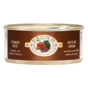 Fromm Four-Star Turkey Pate Canned Cat Food 5.5oz