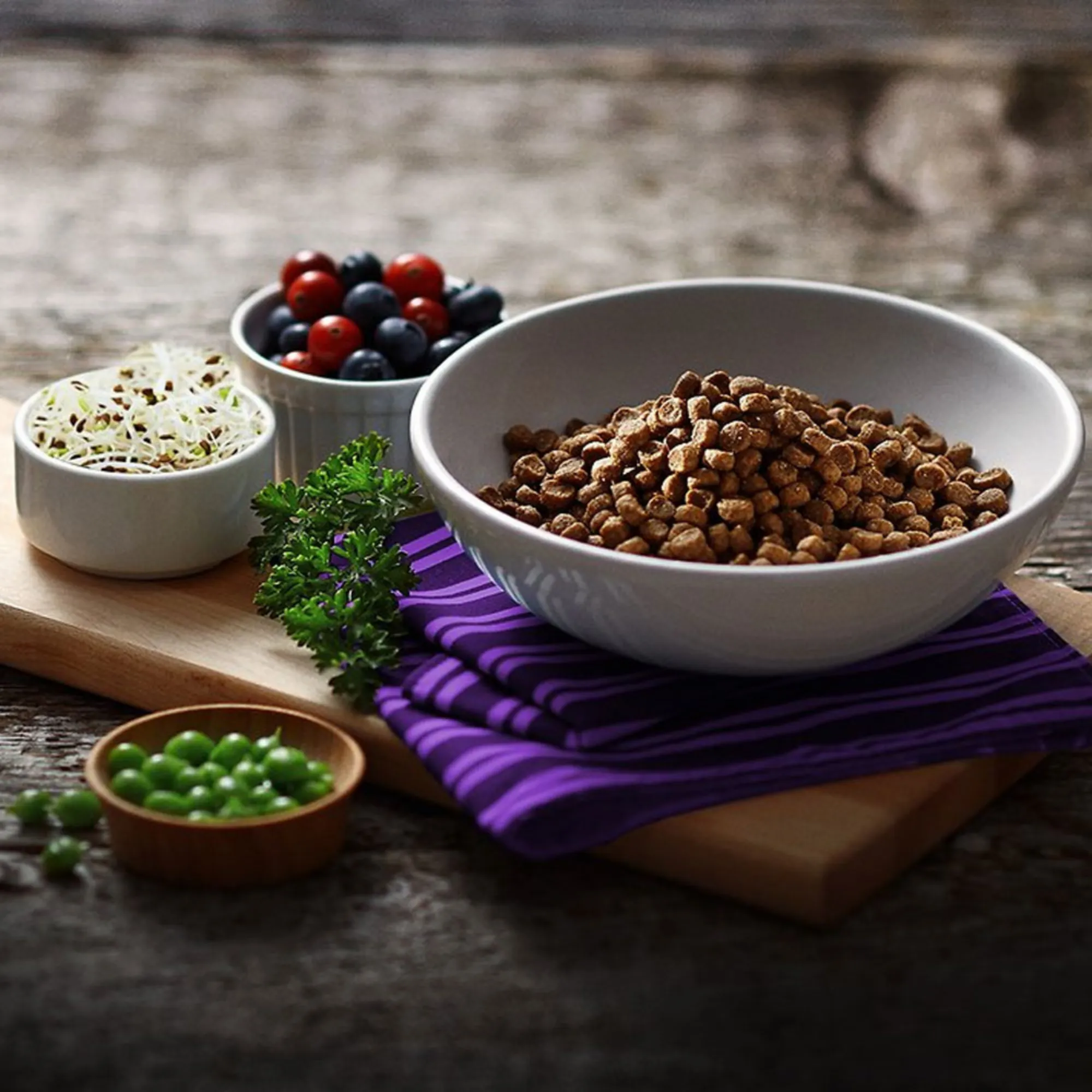 Fussie Cat Market Fresh Duck Meal Recipe Grain-Free Dry Cat Food
