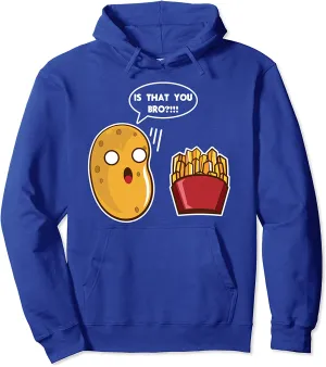 I Am A Potato Hoodie, French Fry Hoodie, Potato Hoodie Pullover Hoodie