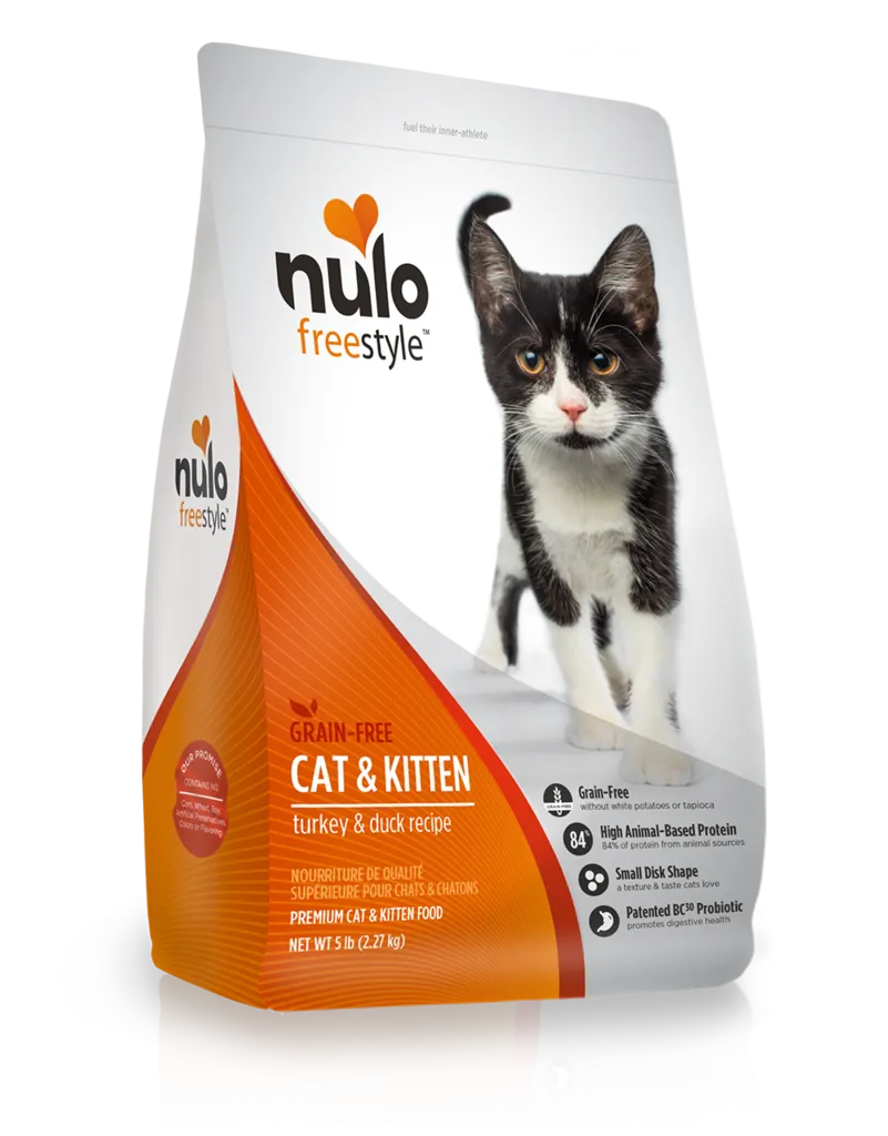 Nulo FreeStyle High-Meat Turkey & Duck Recipe Dry Cat & Kitten Food