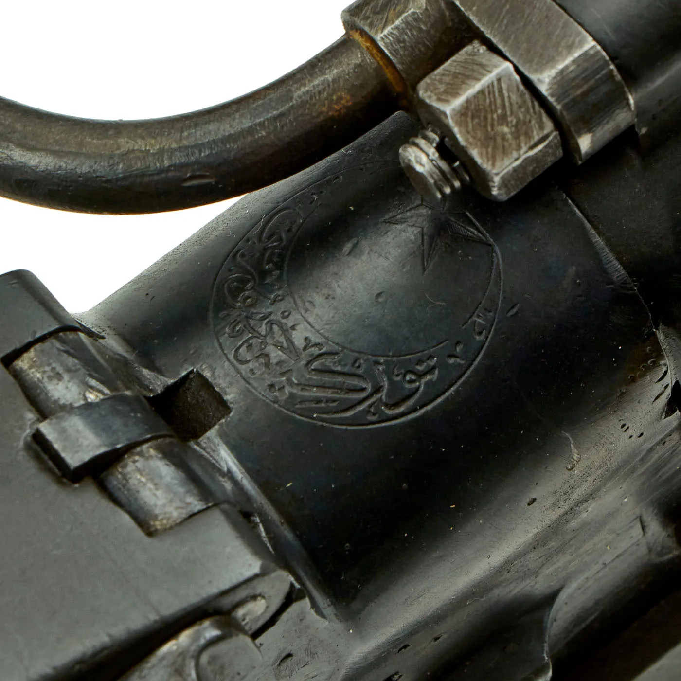 Original Turkish M1922 Hotchkiss Strip-Fed 8mm Mauser Display Machine Gun