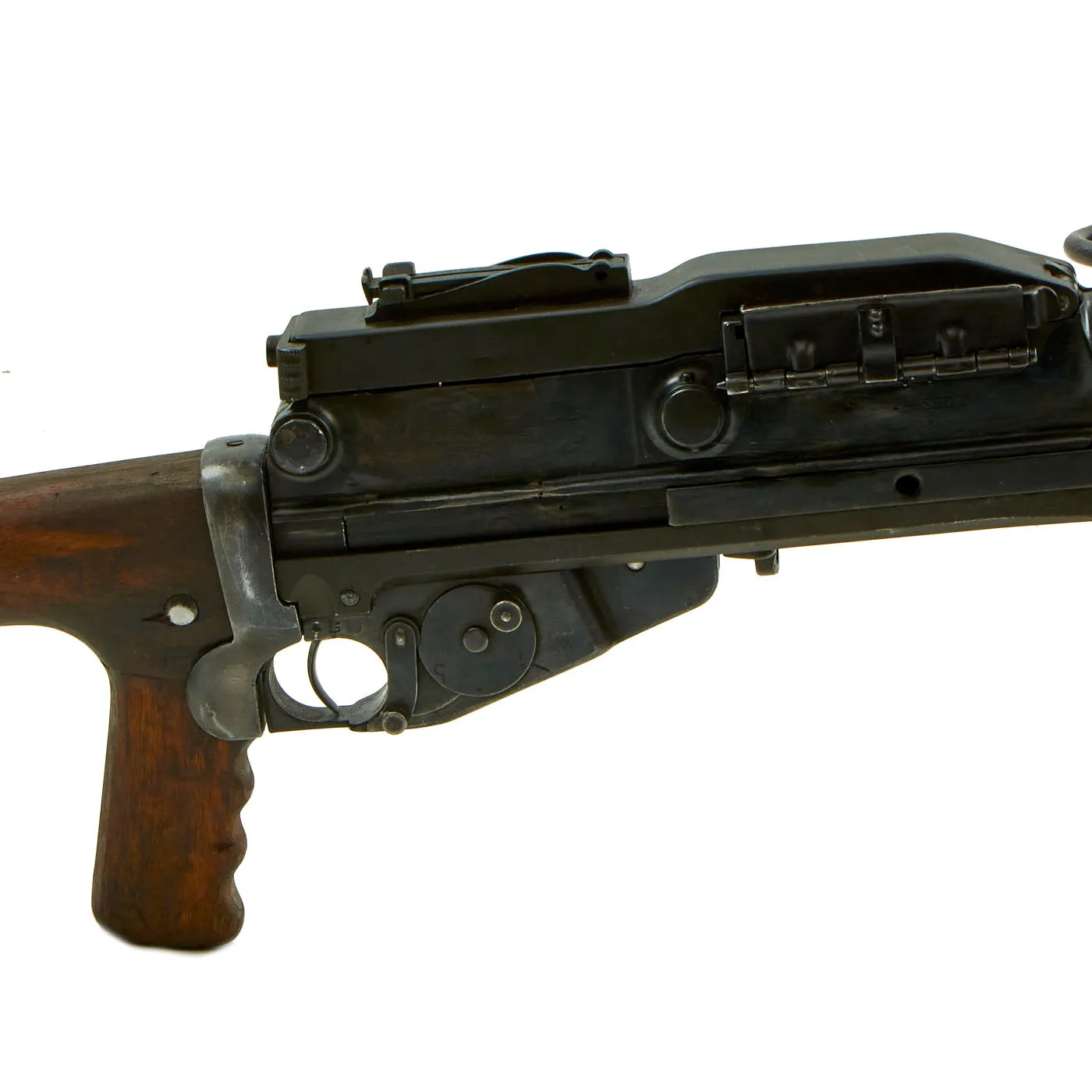 Original Turkish M1922 Hotchkiss Strip-Fed 8mm Mauser Display Machine Gun