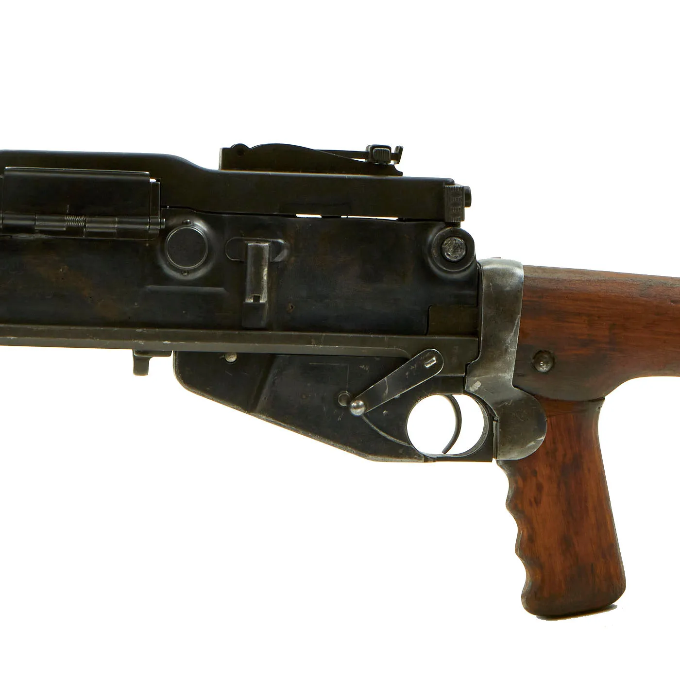 Original Turkish M1922 Hotchkiss Strip-Fed 8mm Mauser Display Machine Gun
