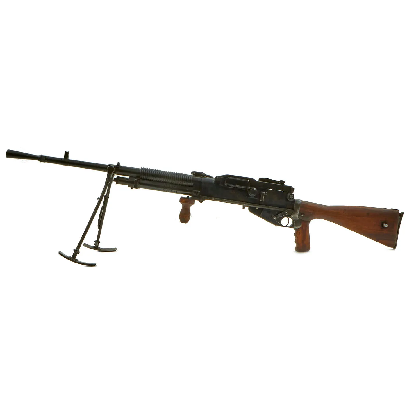 Original Turkish M1922 Hotchkiss Strip-Fed 8mm Mauser Display Machine Gun