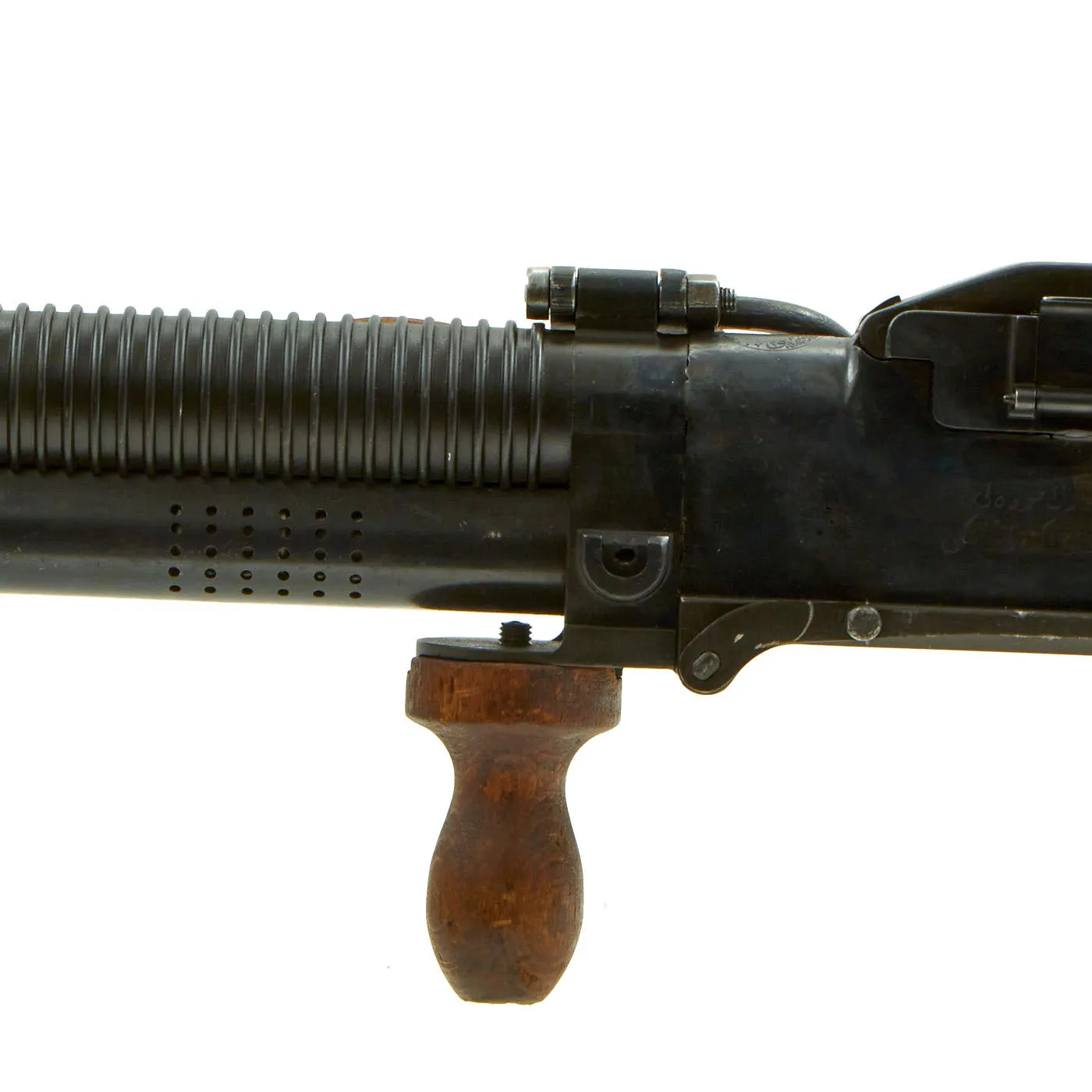 Original Turkish M1922 Hotchkiss Strip-Fed 8mm Mauser Display Machine Gun