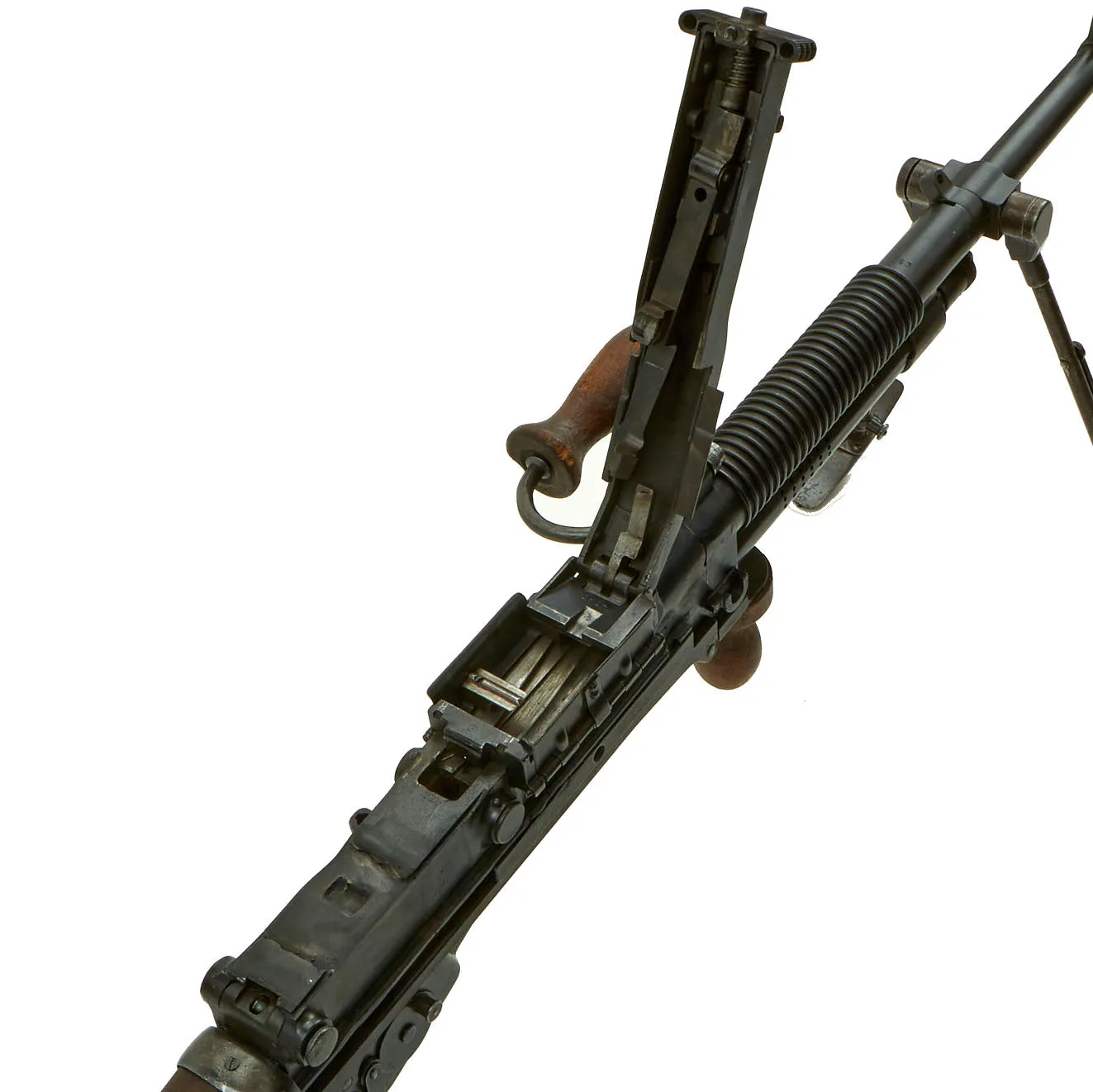 Original Turkish M1922 Hotchkiss Strip-Fed 8mm Mauser Display Machine Gun