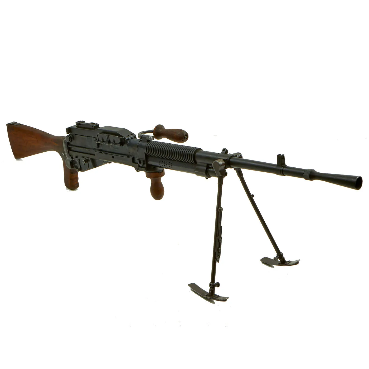 Original Turkish M1922 Hotchkiss Strip-Fed 8mm Mauser Display Machine Gun