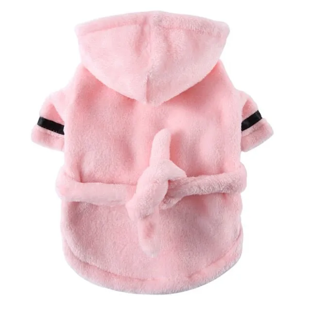 Pet Soft Drying Bathrobe