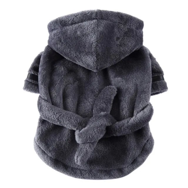 Pet Soft Drying Bathrobe