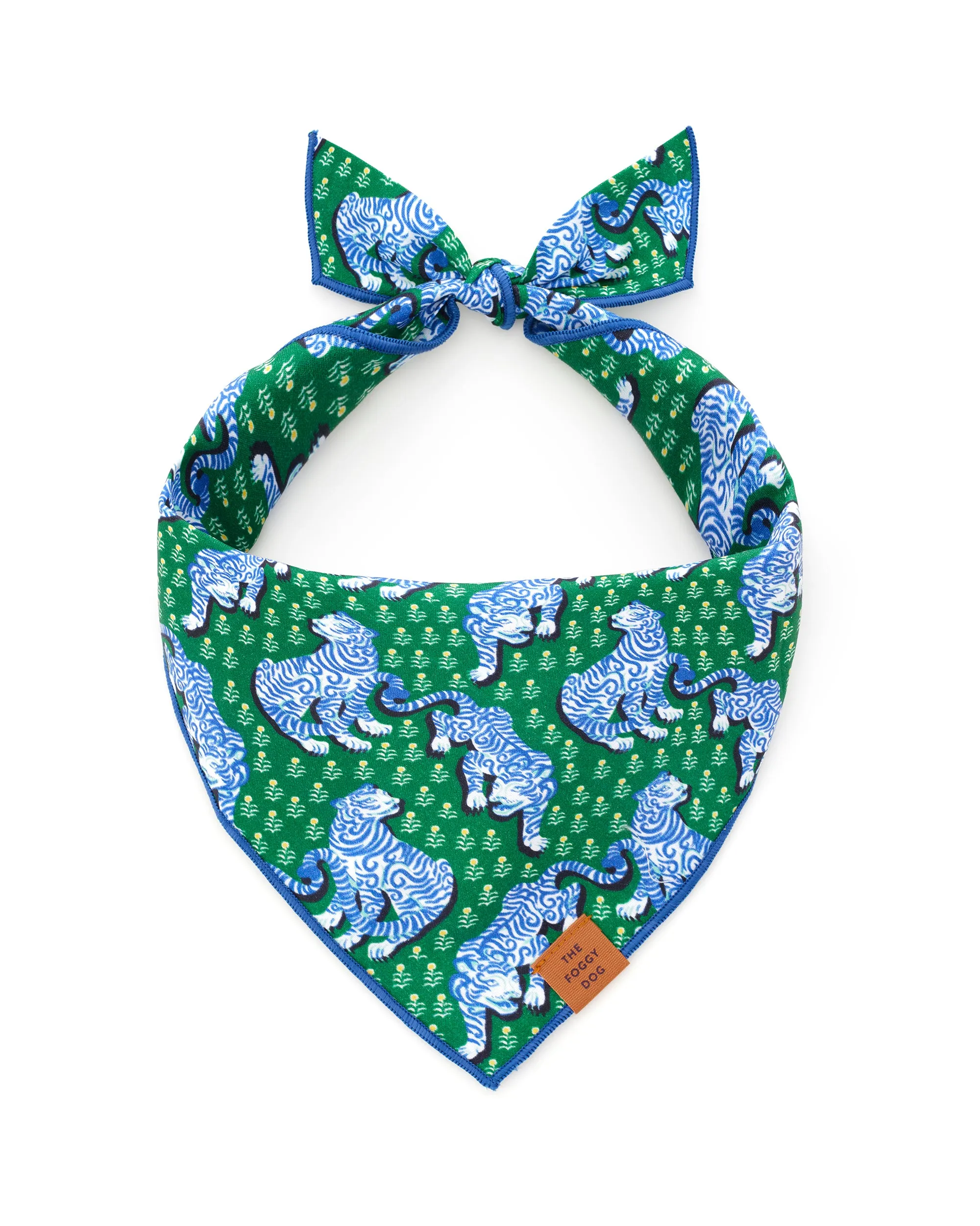 PF x The Foggy Dog Tiger Queen - Short Set & Dog Bandana Bundle - Multi