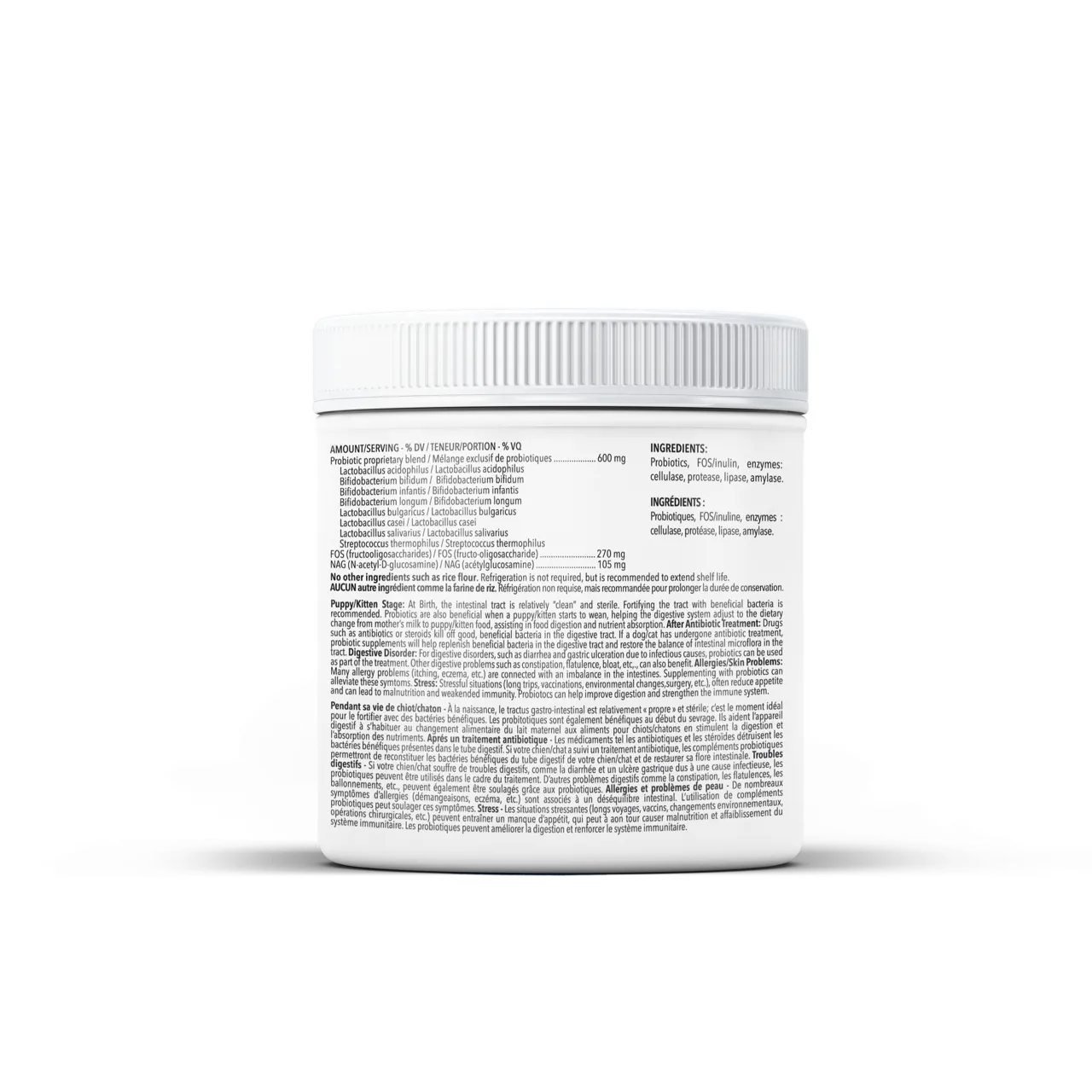 raw support - digestion probiotics