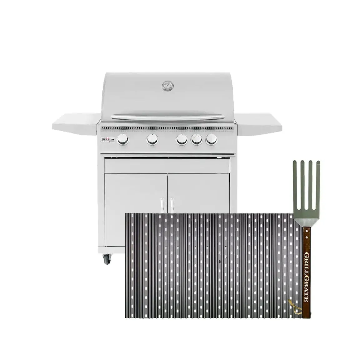 Replacement GrillGrate Set for Summerset Sizzler Pro 32 Inch Grills