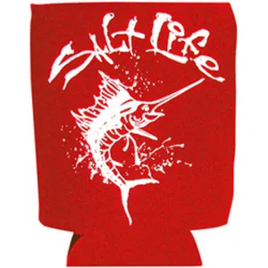 Salt Life Red Marlin Can Koozie SA901