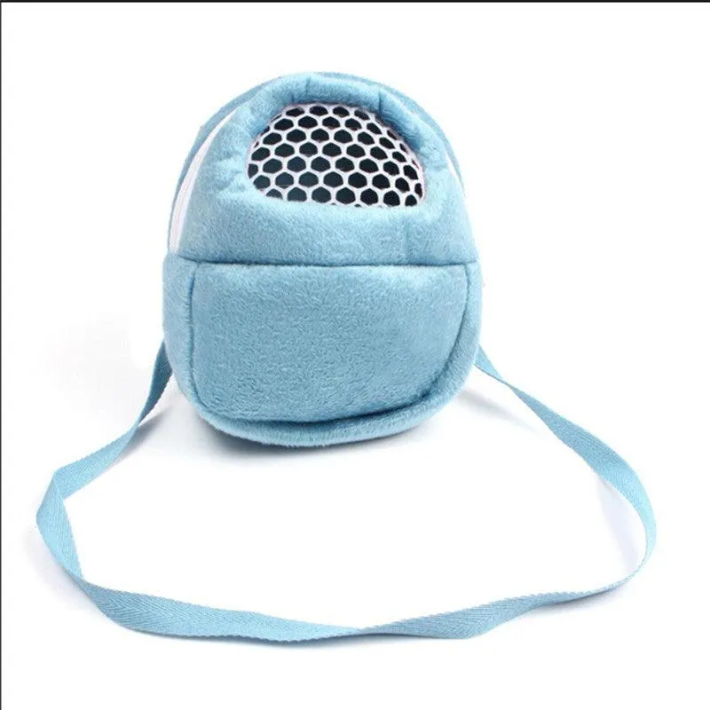 Small Plush Pet Shoulder Carrier Bag