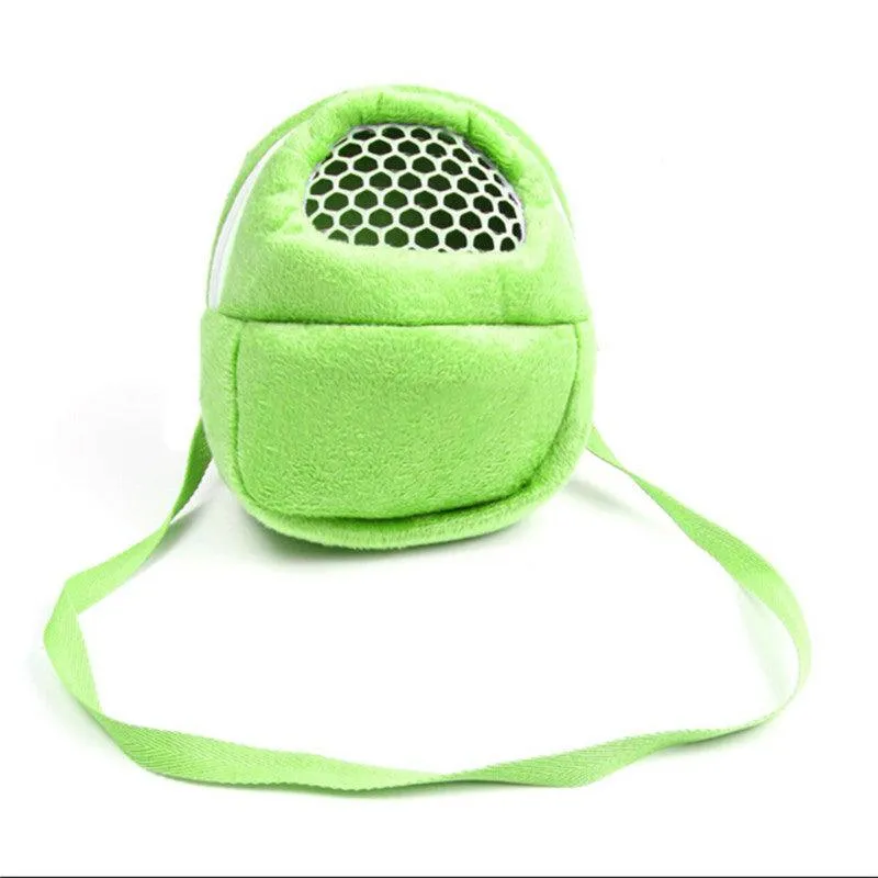 Small Plush Pet Shoulder Carrier Bag