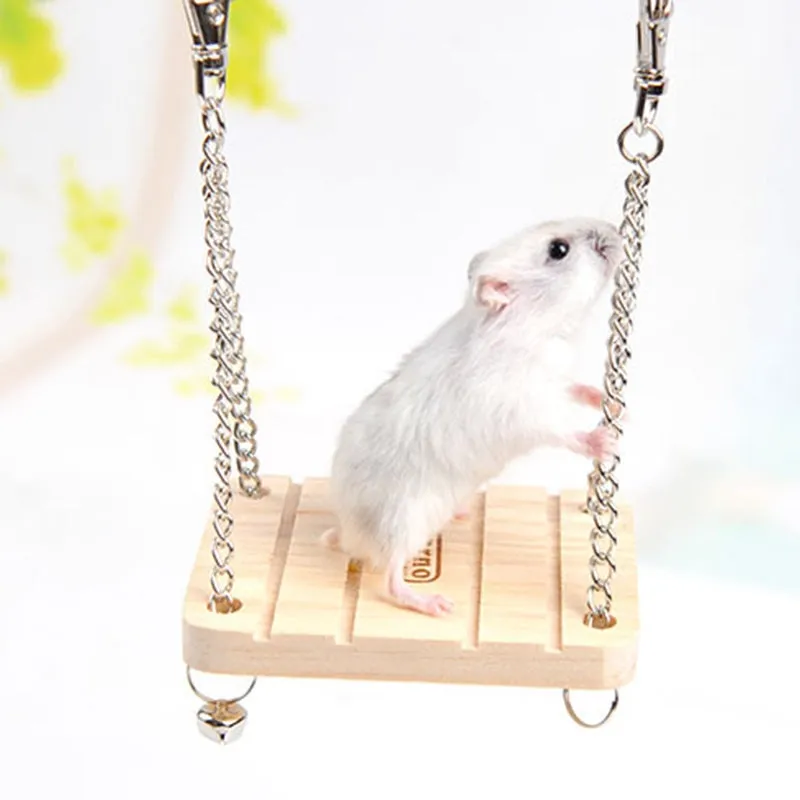 Sweety Small Animal Wooden Swing