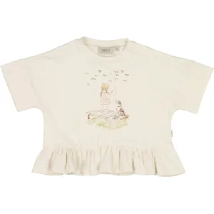 T-Shirt Fishing - moonlight melange