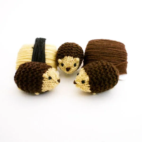 Tiny Hedgehog Knit Kit
